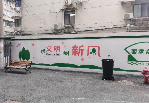 石首社区墙绘